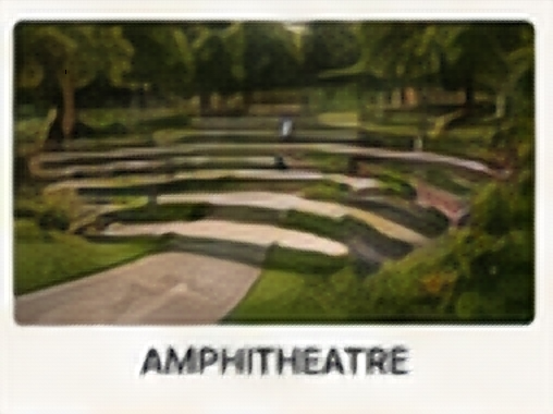 Community amphitheatre amenity concept